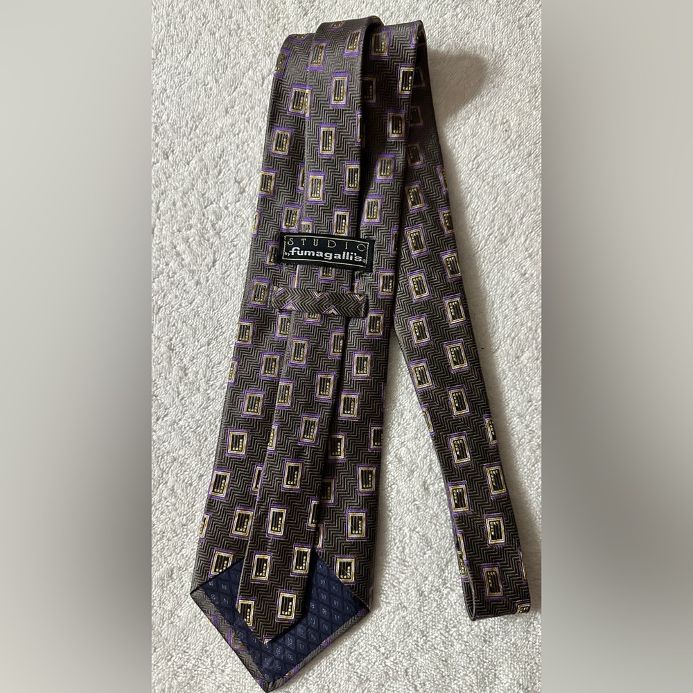 STUDIO BY FUMAGALLI’S Men’s Silk Neck Tie